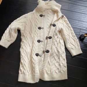 Mango cable knit sweater